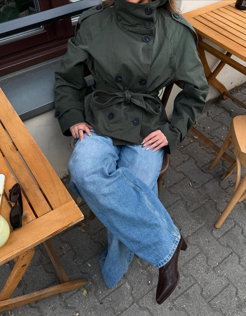 Isla Short Trench Jacket