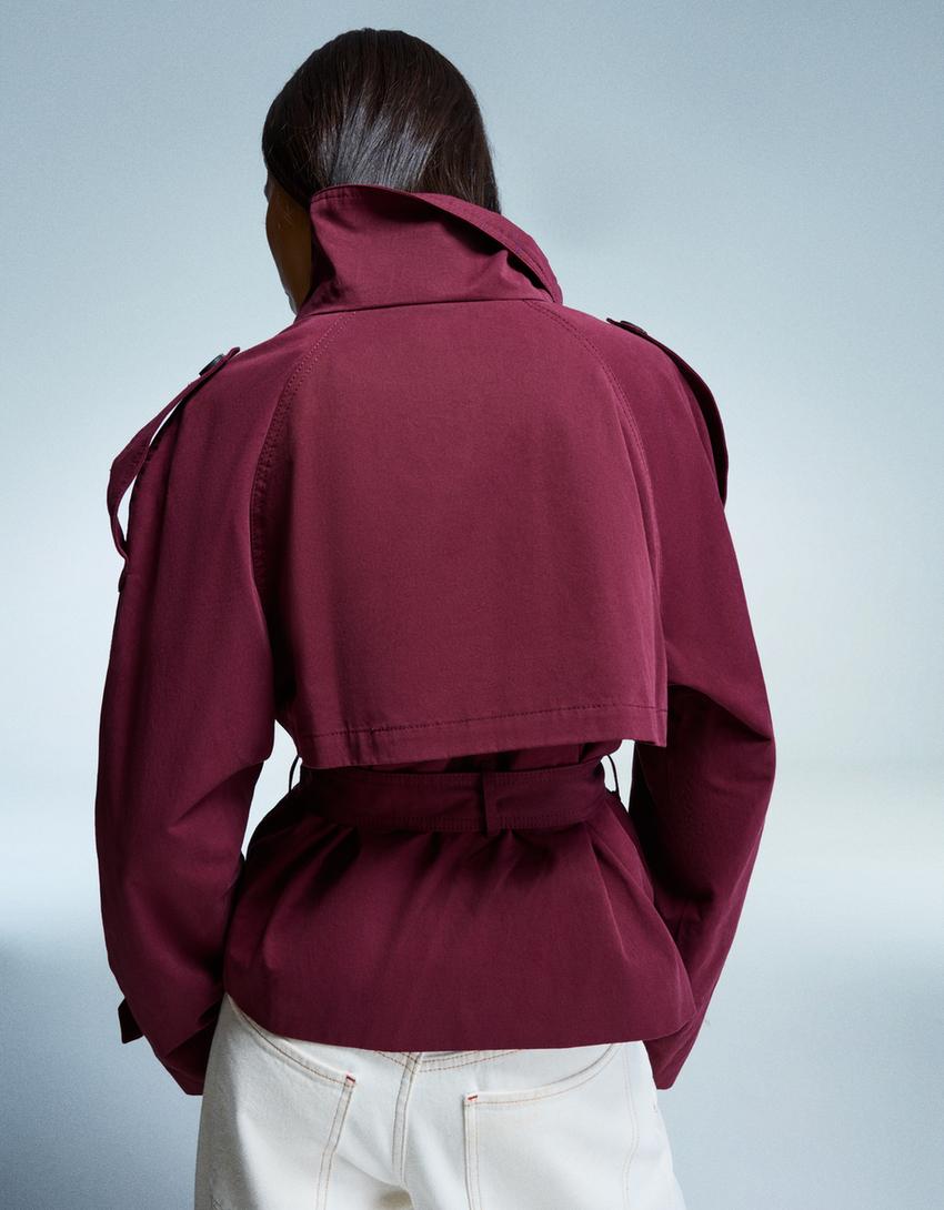 Isla Short Trench Jacket