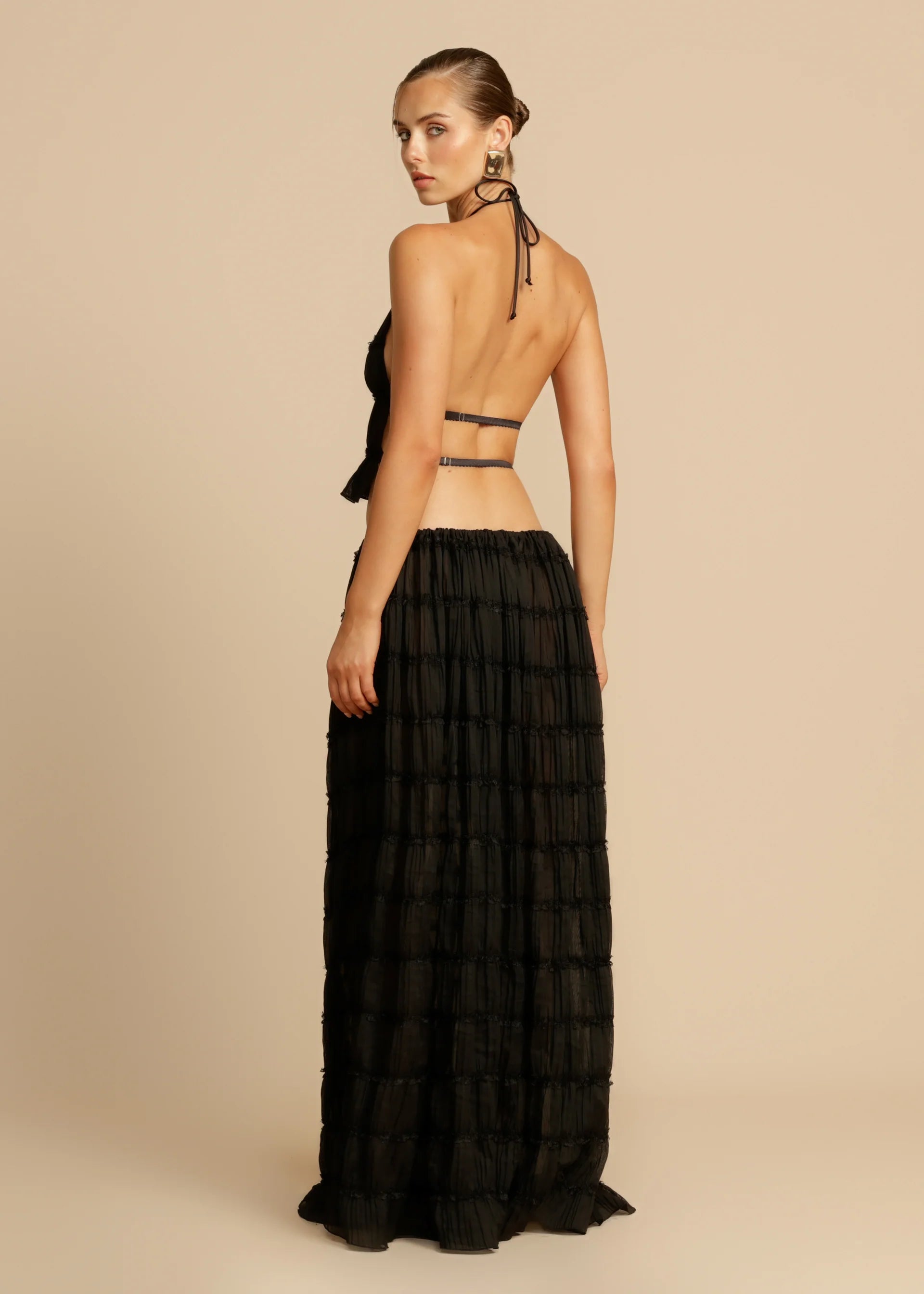 Ava Halter Top & Skirt Set