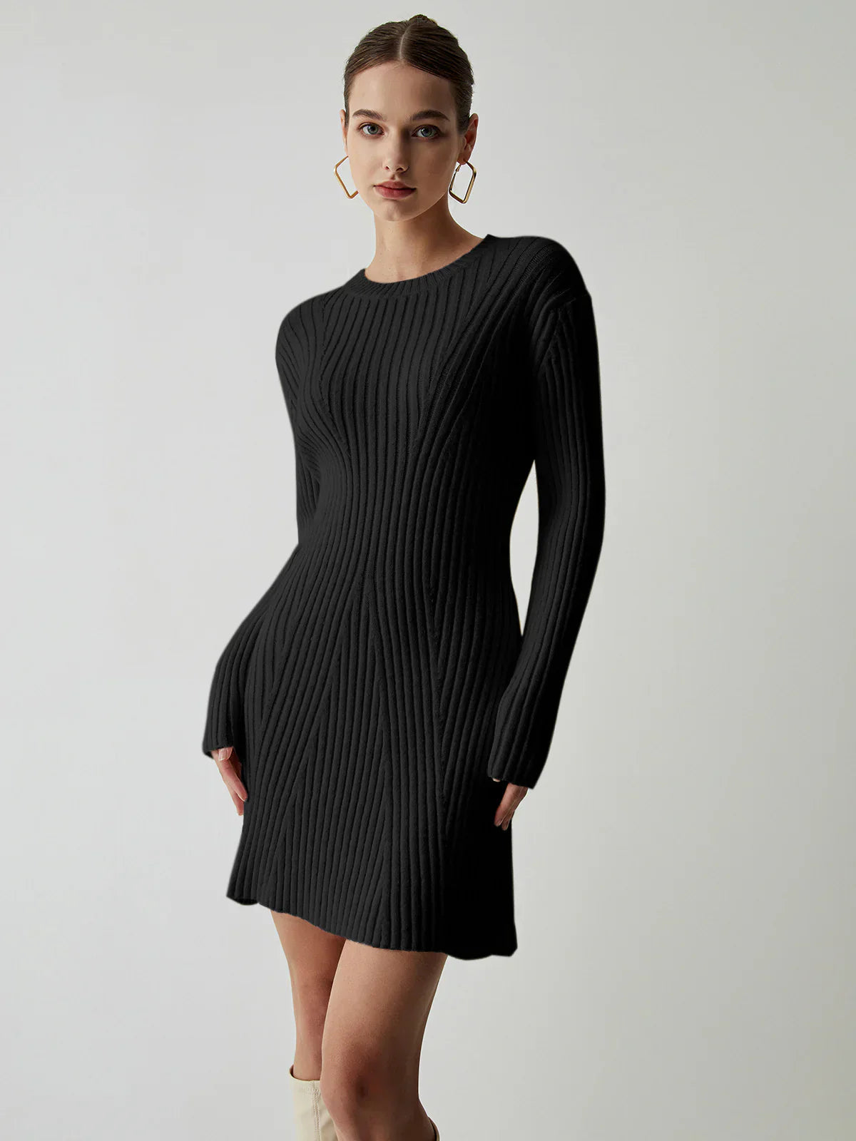 Maya Rib Knit Dress